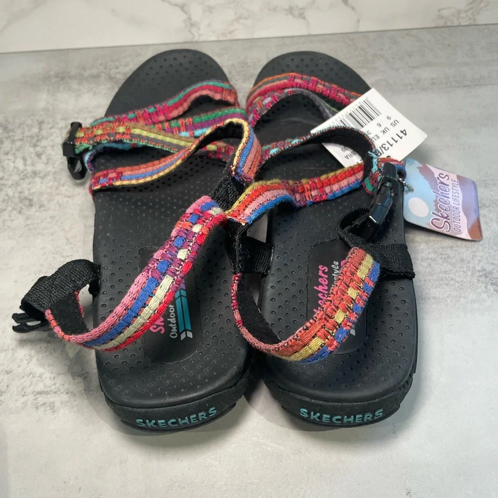 Skechers Women's Colorful Strap Sandals - Picture 3 of 4